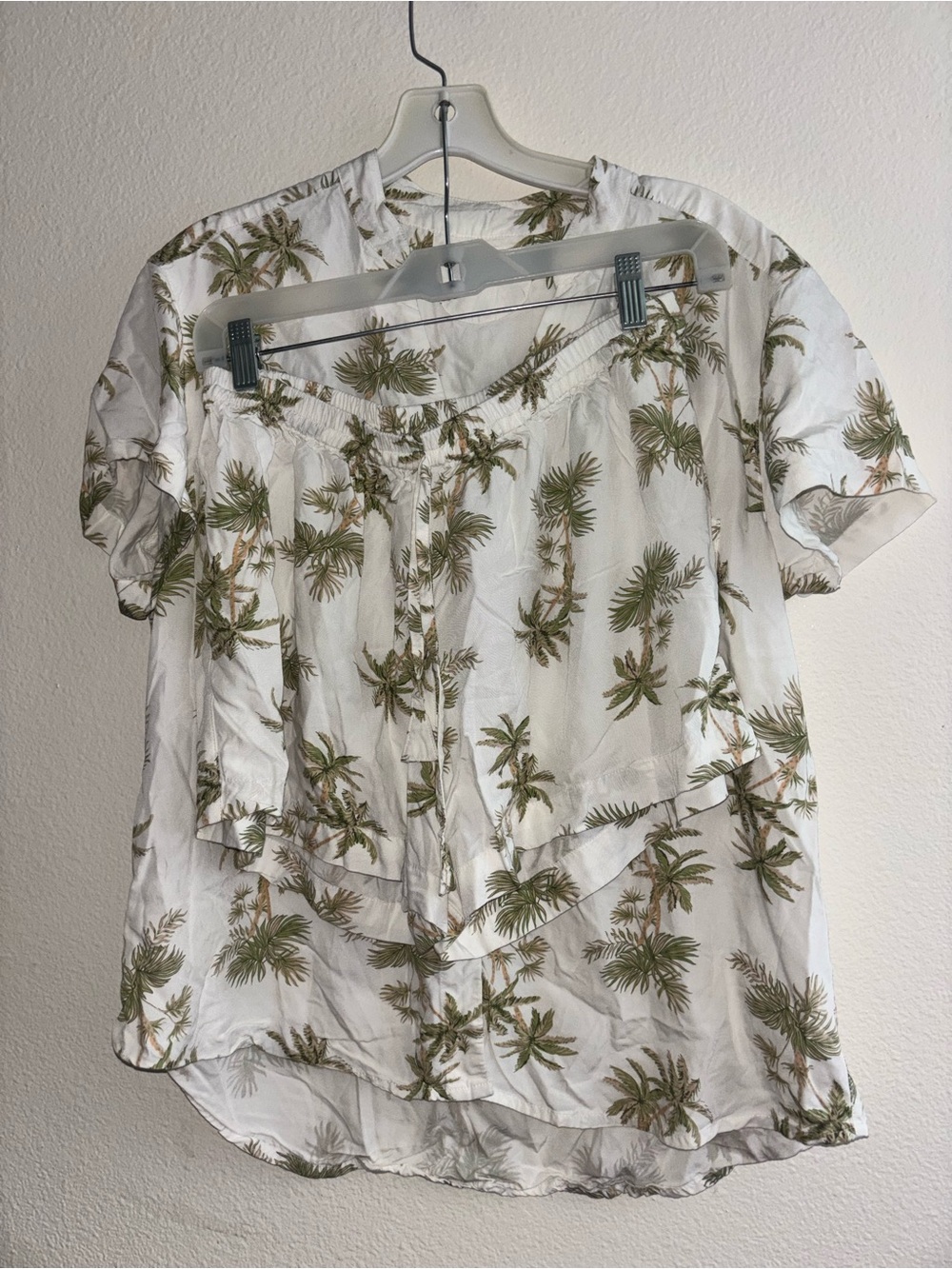 Piyama Maggie Pajama Set
Vintage Palm Tree Olive M - Picture 3 of 7